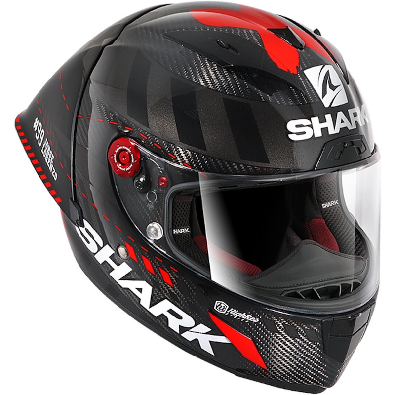 Prilba SHARK RACE R-PRO GP Lorenzo Winter Test 99 čierno-červená výpredaj