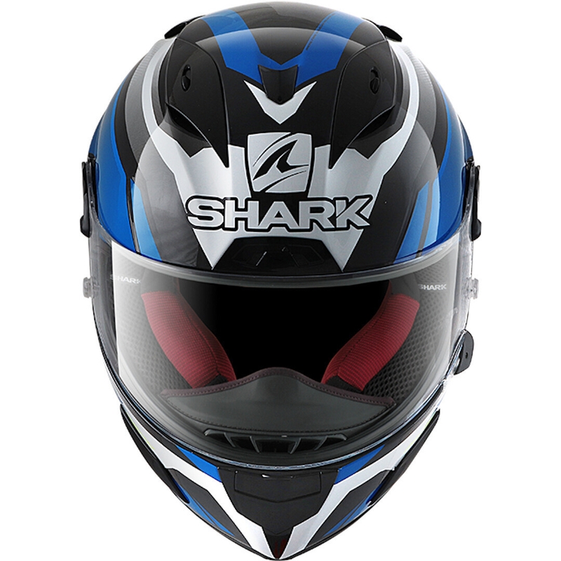 Integrálna prilba SHARK RACE R-PRO Aspy čierno-modro-fluorescenčno žltá
