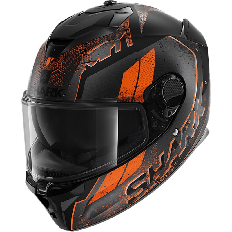 Integrálna prilba SHARK SPARTAN GT Ryser čierno-šedo-oranžová