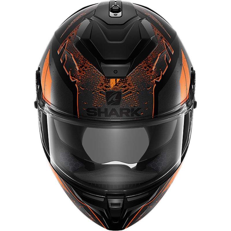 Integrálna prilba SHARK SPARTAN GT Ryser čierno-šedo-oranžová