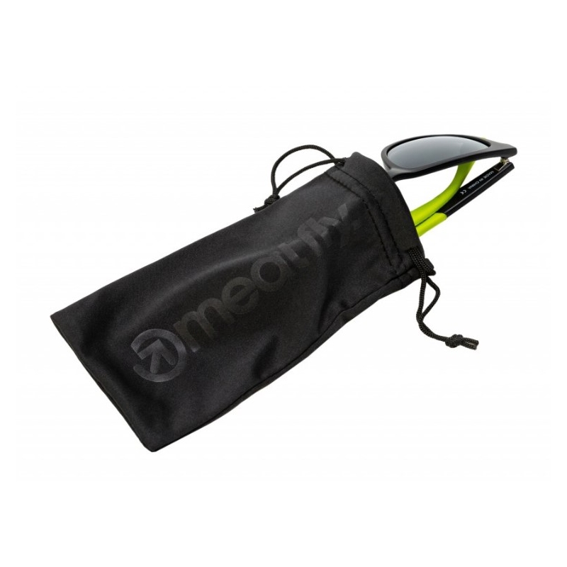 Okuliare Meatfly Clutch čierno-zelené