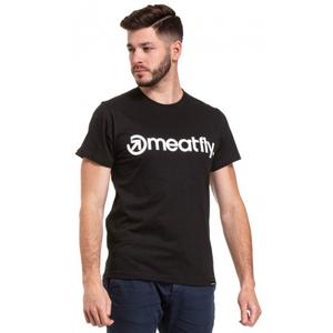 Tričko Meatfly Logo čierne