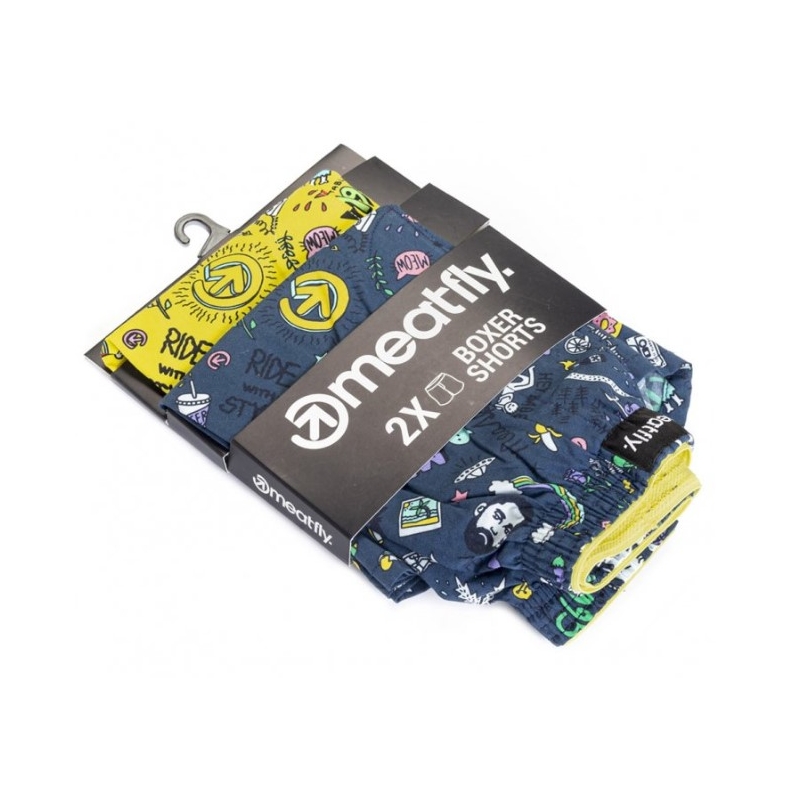 Boxerky Meatfly Agostino Double pack - Jamm výpredaj