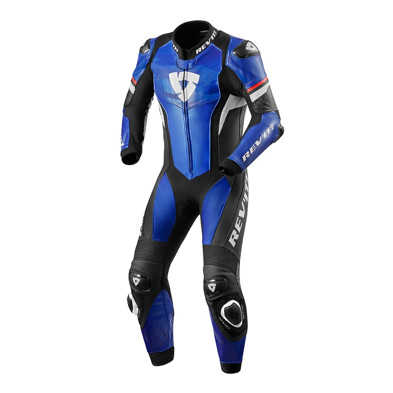 Jednodielna kombinéza na motorku Revit Hyperspeed modro-čierna výpredaj