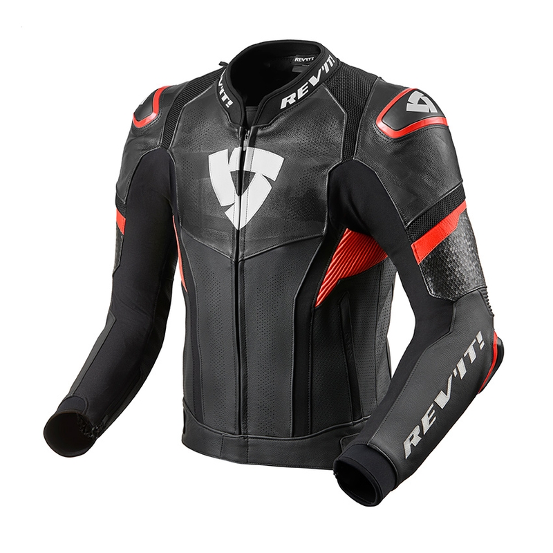 Bunda na motocykel Revit Hyperspeed Pre čierno-neónovo červená výpredaj