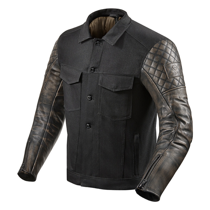 Bunda na motocykel Revit Crossroads čierna výpredaj