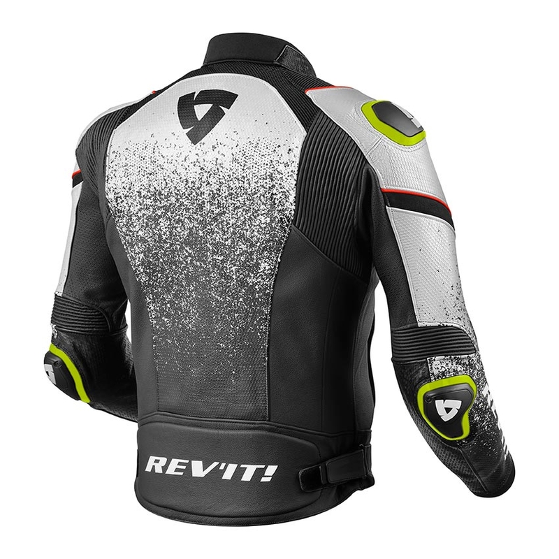 Bunda na motocykel Revit Quantum čierno-biela výpredaj