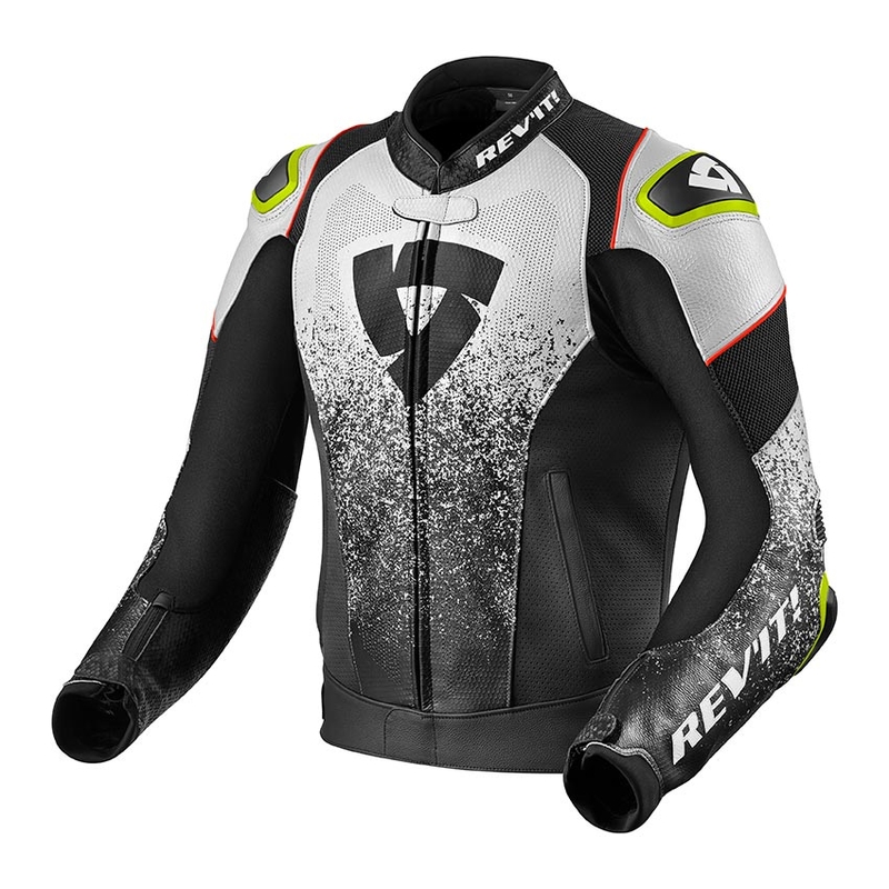 Bunda na motocykel Revit Quantum Air čierno-biela výpredaj