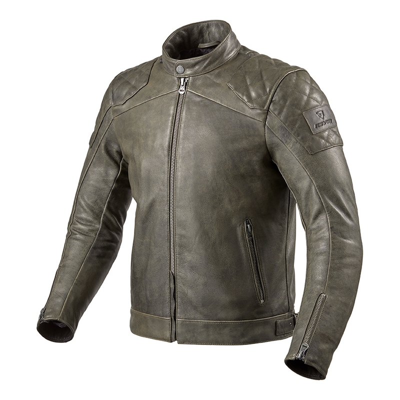 Bunda na motocykel Revit Cordite olivovo zelená výpredaj