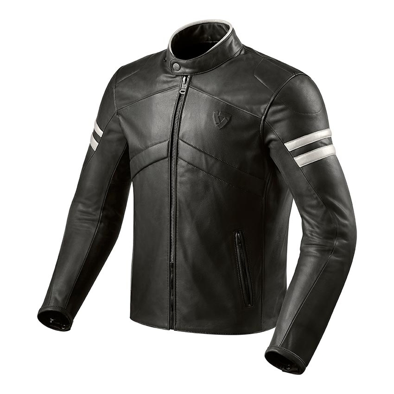 Bunda na motocykel Revit Prometheus čierno-biela výpredaj