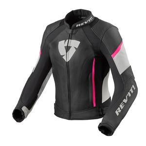 Dámska bunda na motocykel Revit Xena 3 čierno-ružová výpredaj