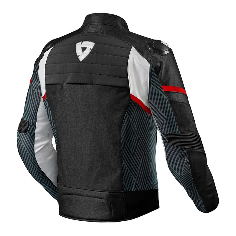 Bunda na motocykel Revit Arc H2O čierno-červená výpredaj