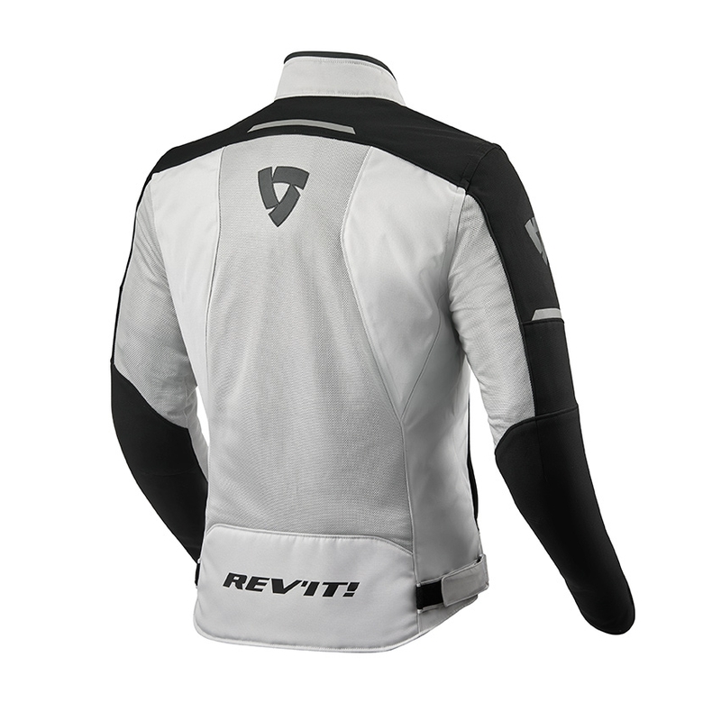 Bunda na motorku Revit Airwave 3 strieborno-čierna výpredaj