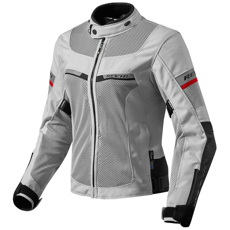 Dámska bunda na motocykel Revit Tornado 2 strieborno-čierna výpredaj