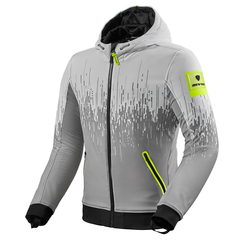 Bunda na motocykel Revit Quantum 2 WB šedo-fluorescenčno žltá výpredaj