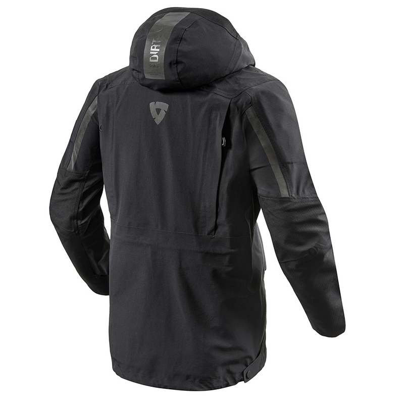 Bunda na motocykel Revit Smock Blackwater čierna výpredaj