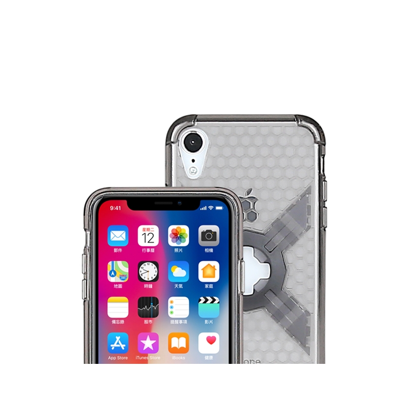 Kryt telefónu s držiakom CUBE X-Guard pre Apple iPhone 11/XR sivý výpredaj