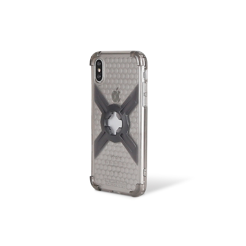 Kryt telefónu s držiakom CUBE X-Guard pre Apple iPhone X/XS sivý výpredaj