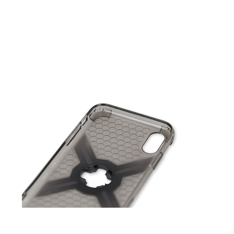 Kryt telefónu s držiakom CUBE X-Guard pre Apple iPhone X/XS sivý výpredaj