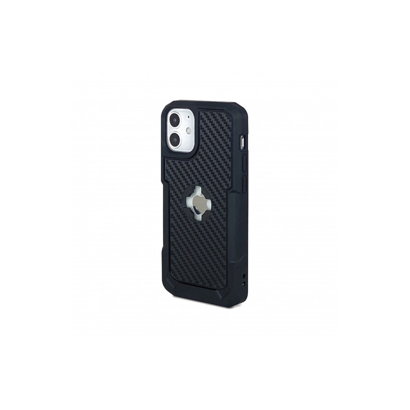 Kryt telefónu s držiakom CUBE X-Guard pre Apple iPhone 12 Mini čierny výpredaj