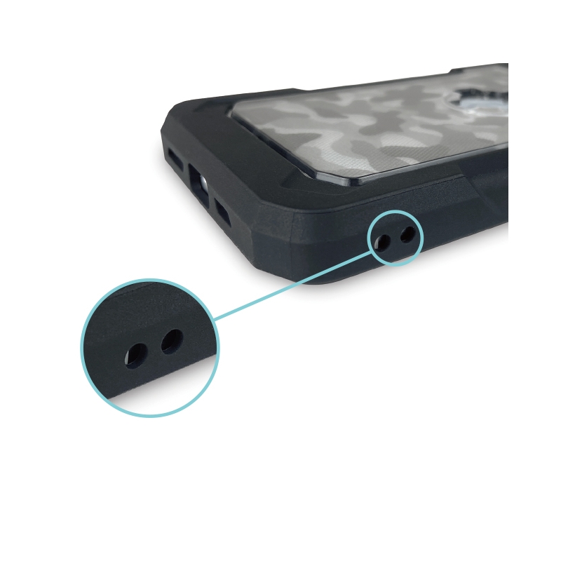 Kryt telefónu s držiakom CUBE X-Guard pre Apple iPhone 12 Mini camo výpredaj