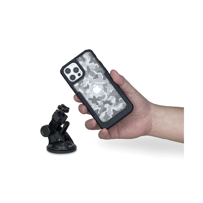 Kryt telefónu s držiakom CUBE X-Guard pre Apple iPhone 12/12 Pro Max camo výpredaj