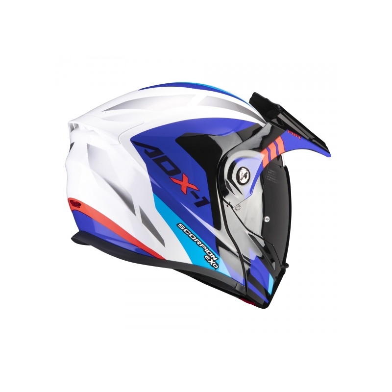 Výklopná enduro prilba Scorpion ADX-1 Lontana modro-biela
