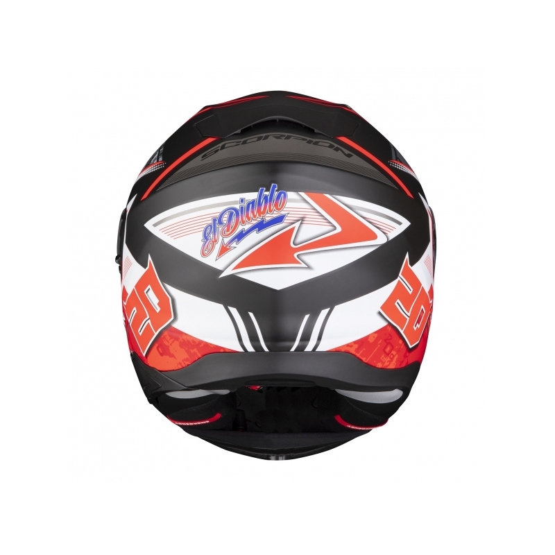 Integrálna prilba Scorpion EXO-520 AIR Fabio Quartararo Replica oranžovo-čierno-sivá