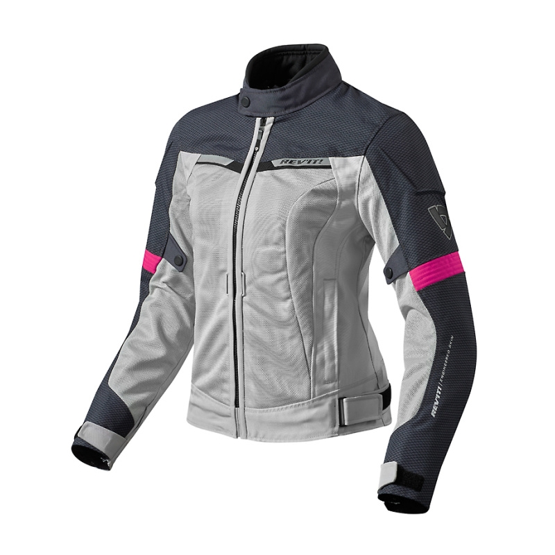 Moto dámska bunda Revit Airwave 2 strieborno-fialová výpredaj