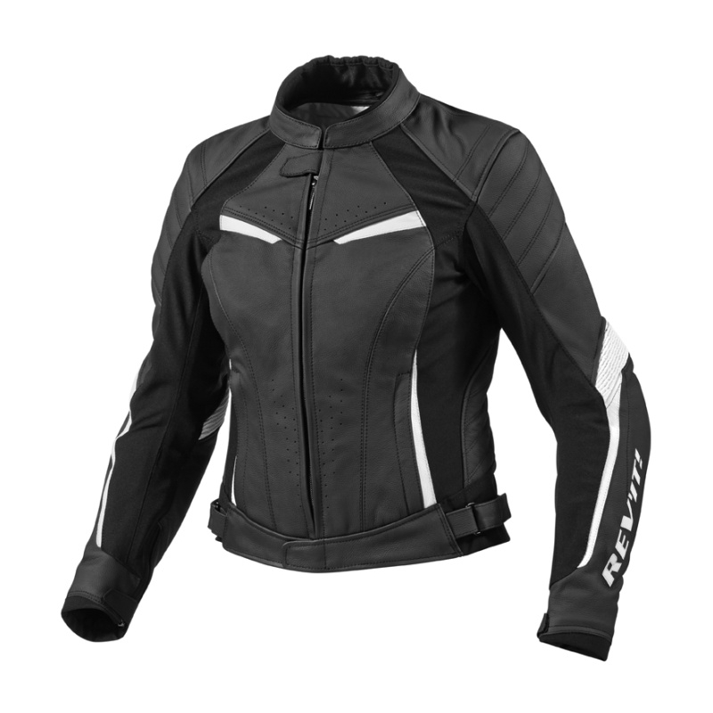 Moto dámska bunda Revit Xena čierno-biela výpredaj