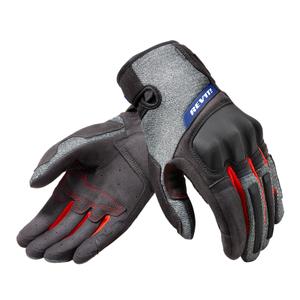 Dámske rukavice na motocykel Revit Volcano čierno-šedé výpredaj