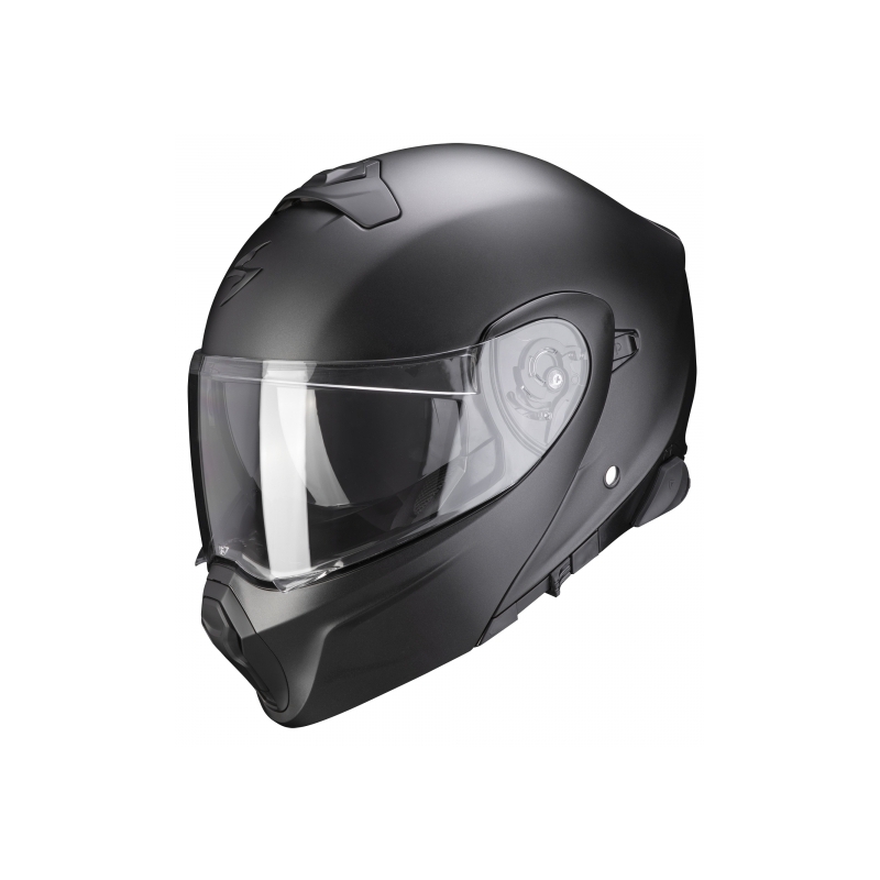 Výklopná prilba Scorpion EXO-930 Smart Solid perleťovo čierna matná