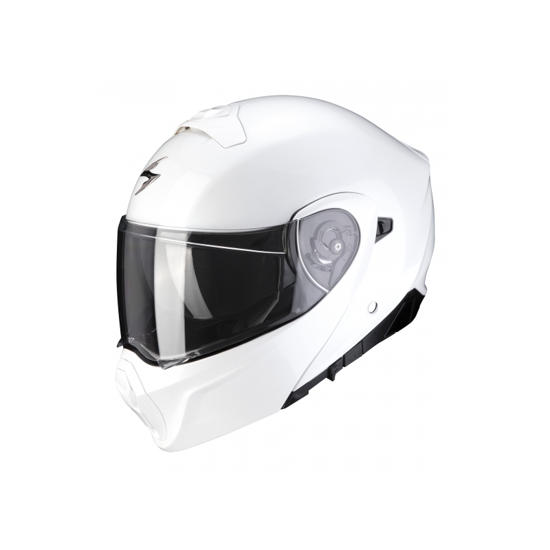 Výklopná prilba Scorpion EXO-930 Solid biela