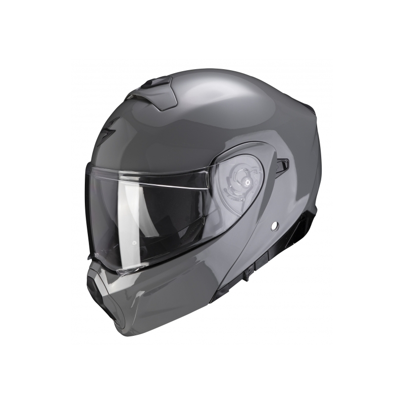 Odklápacia prilba Scorpion EXO-930 Solid sivá