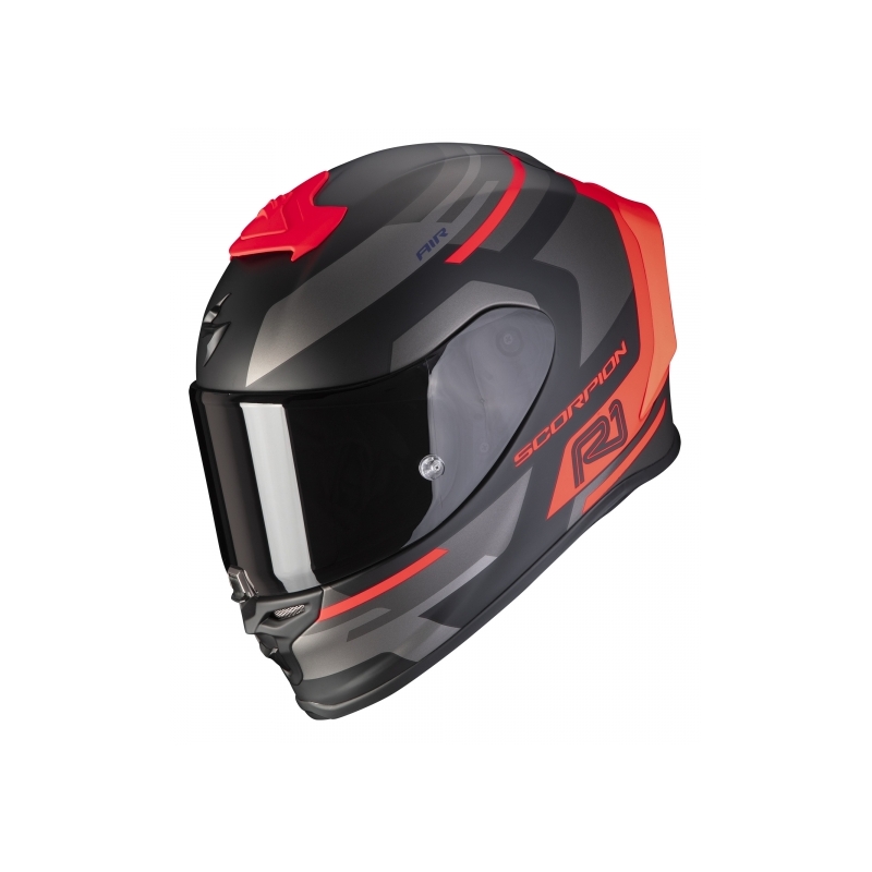 Integrálna prilba Scorpion EXO-R1 Air Orbis čierno-červená