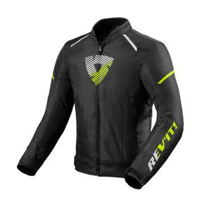 Bunda na motocykel Revit Sprint H2O čierno-fluorescenčno žltá výpredaj