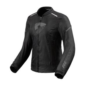 Dámska bunda na motocykel Revit Sprint H2O čierno-sivá výpredaj