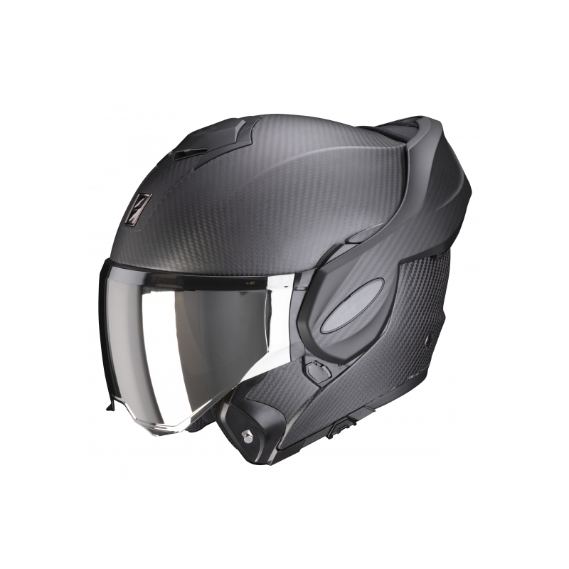 Preklápacia prilba Scorpion EXO-TECH Carbon čierna matná