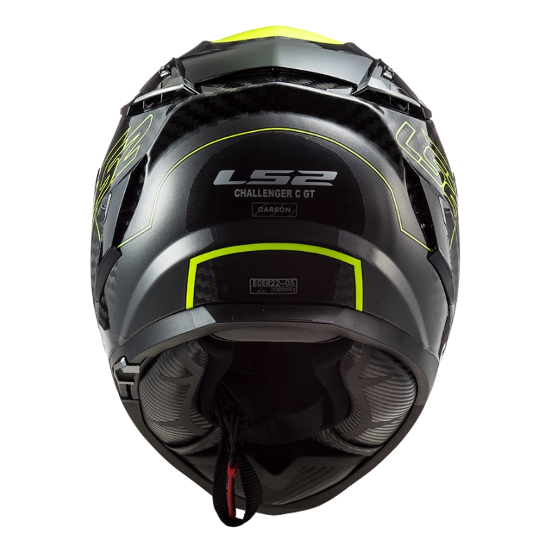 Integrálna prilba na motocykel LS2 FF327 Challenger CT2 Fold čierno-fluorescenčno žltá
