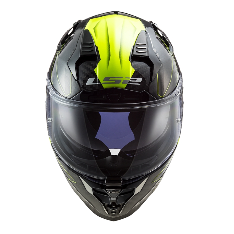 Integrálna prilba na motocykel LS2 FF327 Challenger CT2 Fold čierno-fluorescenčno žltá