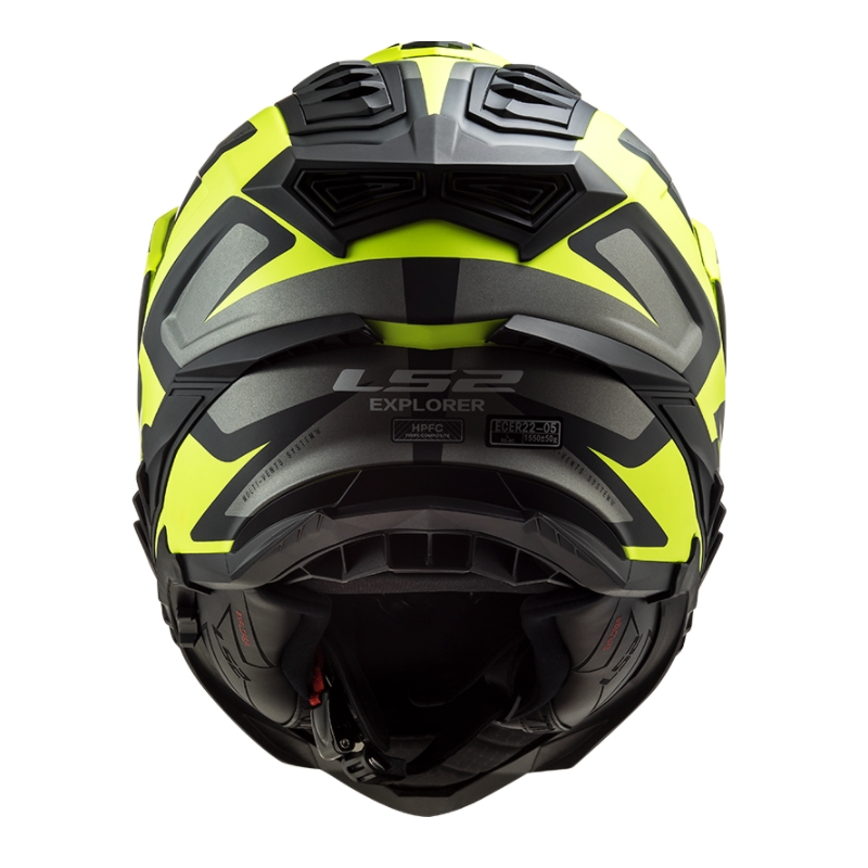 Enduro prilba LS2 MX701 Explorer Alter čierno-sivo-fluorescenčno žltá