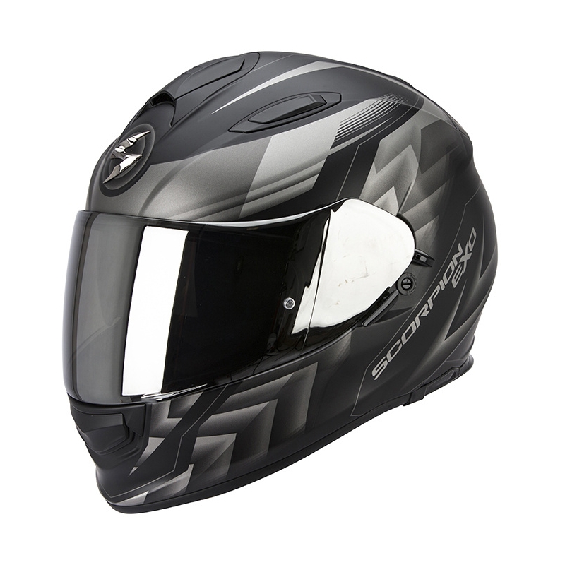 Moto integrálna prilba Scorpion EXO-510 Air Scale čierno-strieborná výpredaj