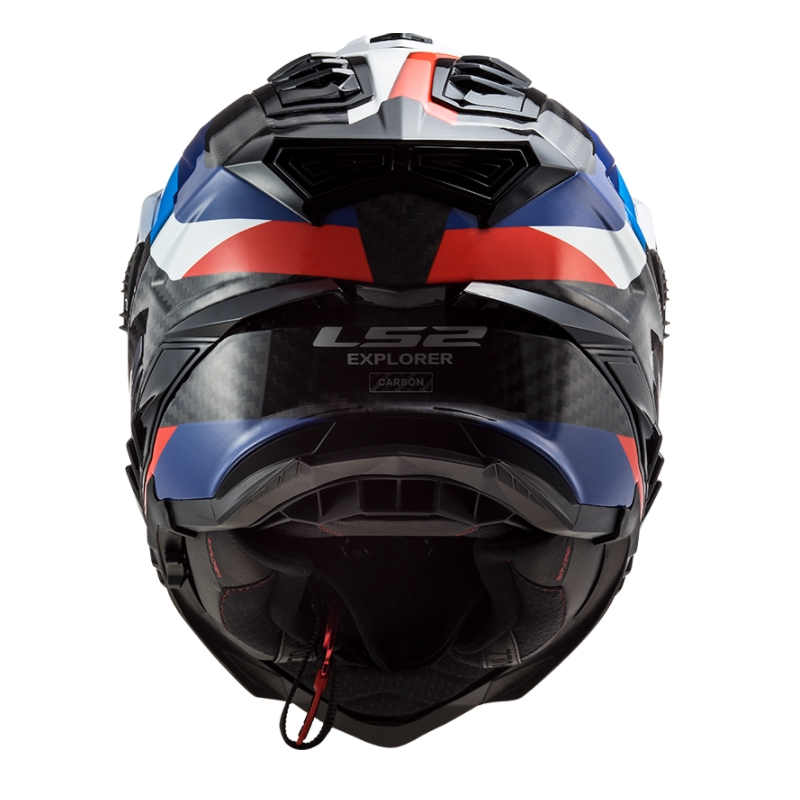 Enduro prilba LS2 MX701 Explorer C Frontier čierno-modro-biela