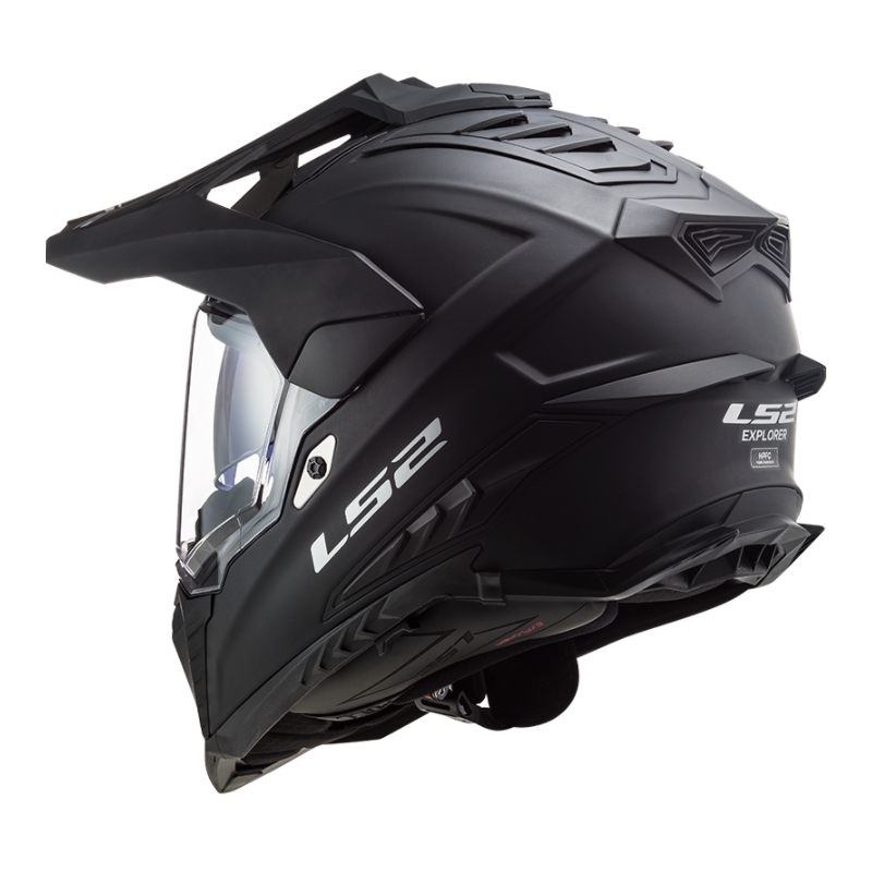 Enduro prilba LS2 MX701 Explorer Solid čierna