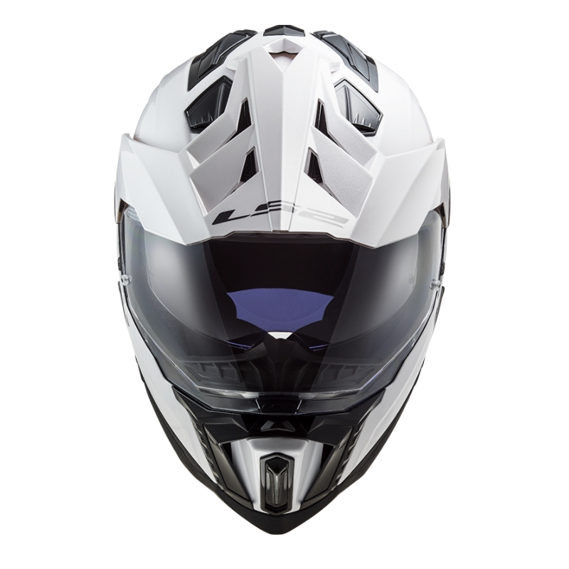 Enduro prilba LS2 MX701 Explorer Solid biela
