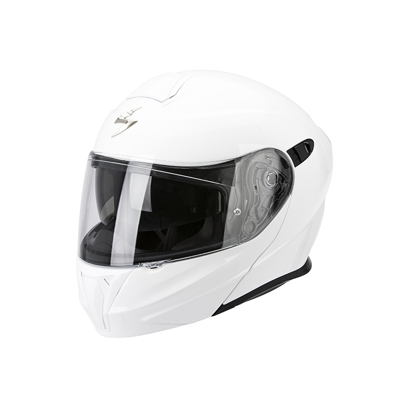 Moto prilba odklápacia Scorpion EXO-920 biela