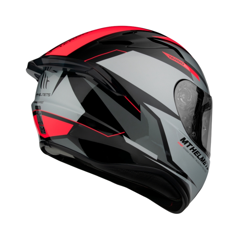 Integrálna prilba na motocykel MT FF106 Pre Targo Pro Sound čierno-sivo-fluorescenčno červená výpredaj
