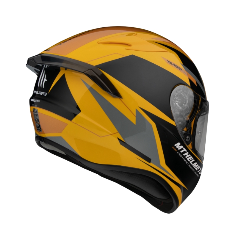 Integrálna prilba na motocykel MT FF106 Pro Targo Pro Sound oranžovo-čierno-sivá