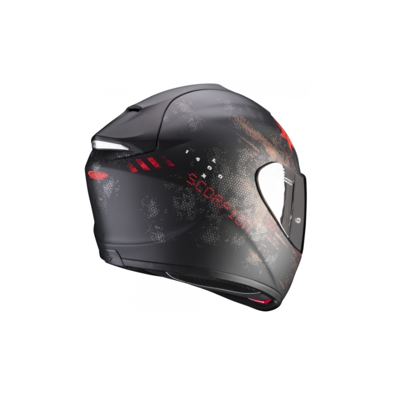 Integrálna prilba na motocykel Scorpion Exo-1400 Air Asio čierno-červená