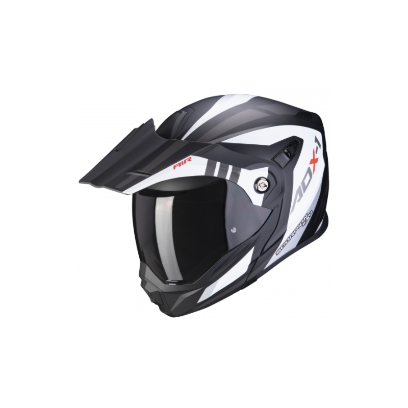 Odklápacia enduro prilba Scorpion ADX-1 Lontana bielo-čierna